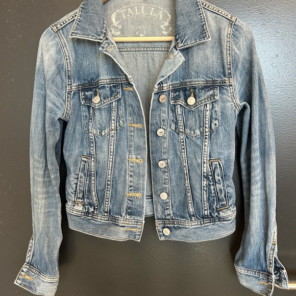 Talula XS Women's Blue Denim Jacket vintage- great wash - Picture 2 of 11